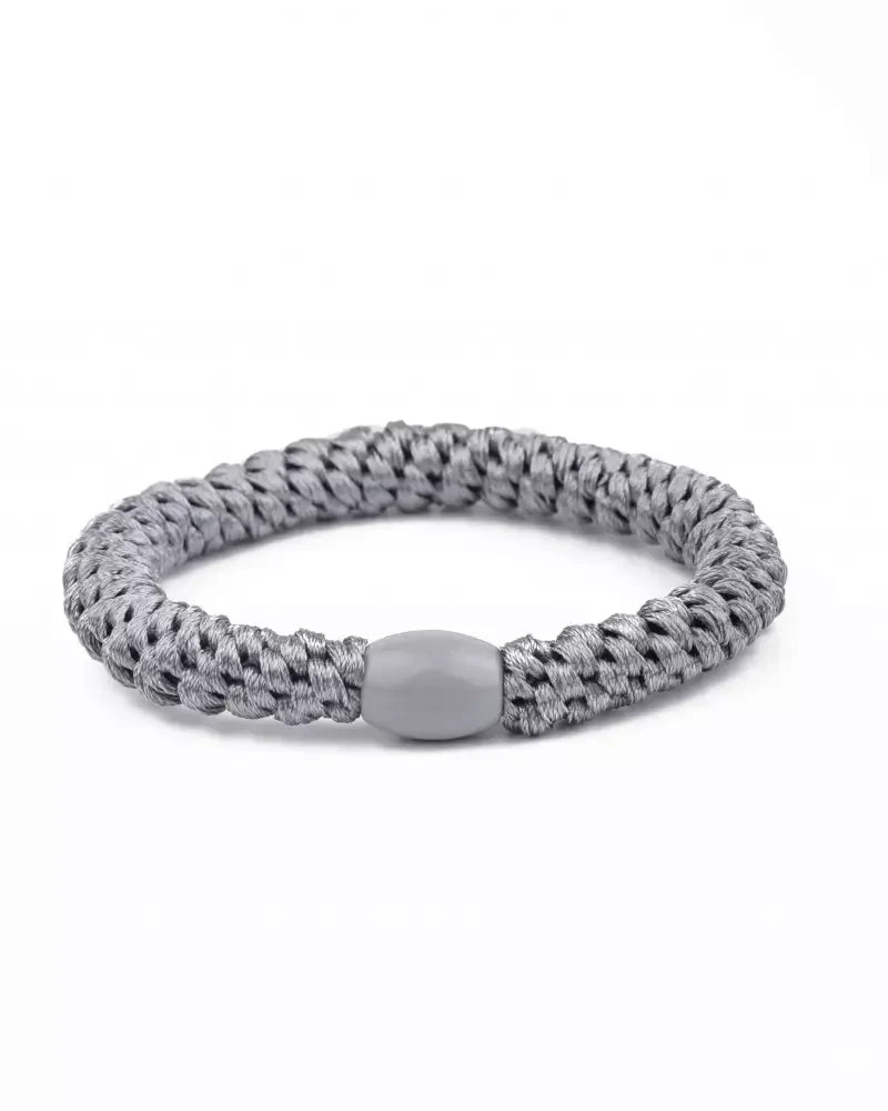 Banditz haarelastiek en armbandje 2 in 1 - grey middle - grijs