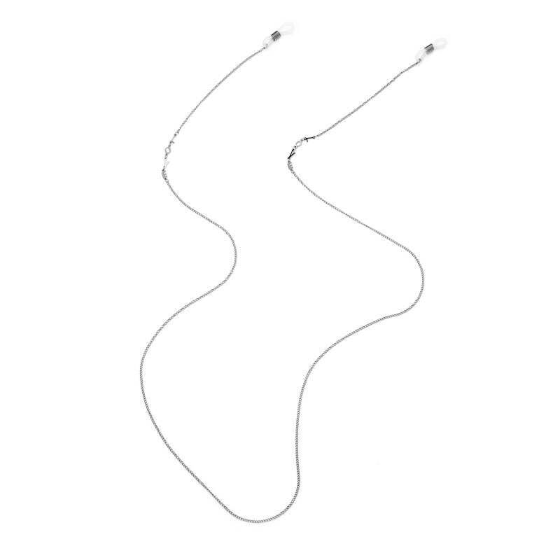 Zonnebrilkoord - brillenkoorden - zonnebril ketting - dames - kinderen - sunnycord - zilver - love