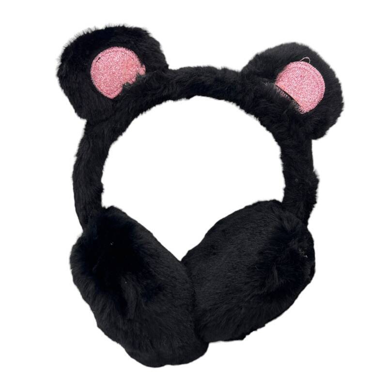 Oorwarmers kind - winter - warm - meisjes - zwart