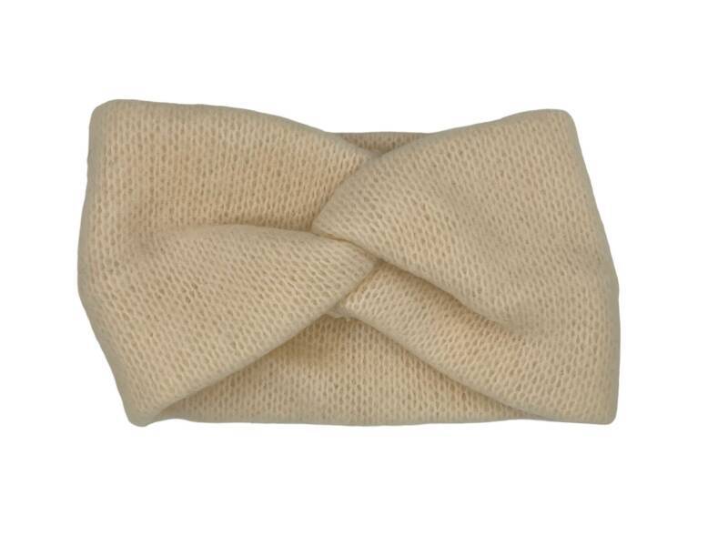 Hoofdband winter - dames - vrouwen - kinderen - beige