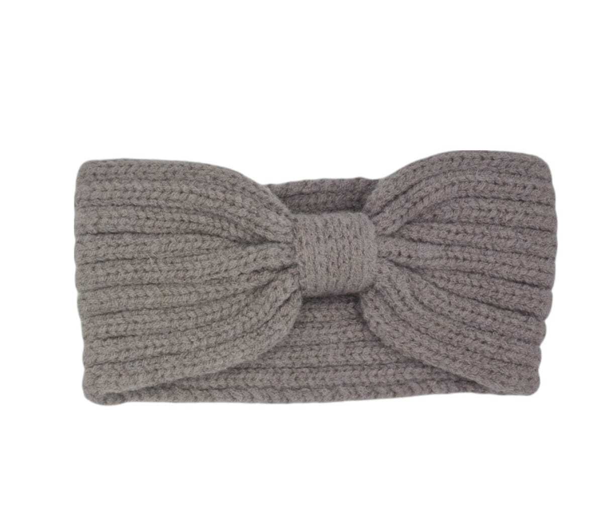 Hoofdband winter - dames - vrouwen - taupe/bruin