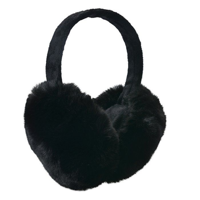 Cache-oreilles enfant - hiver - chauds - filles - noirs