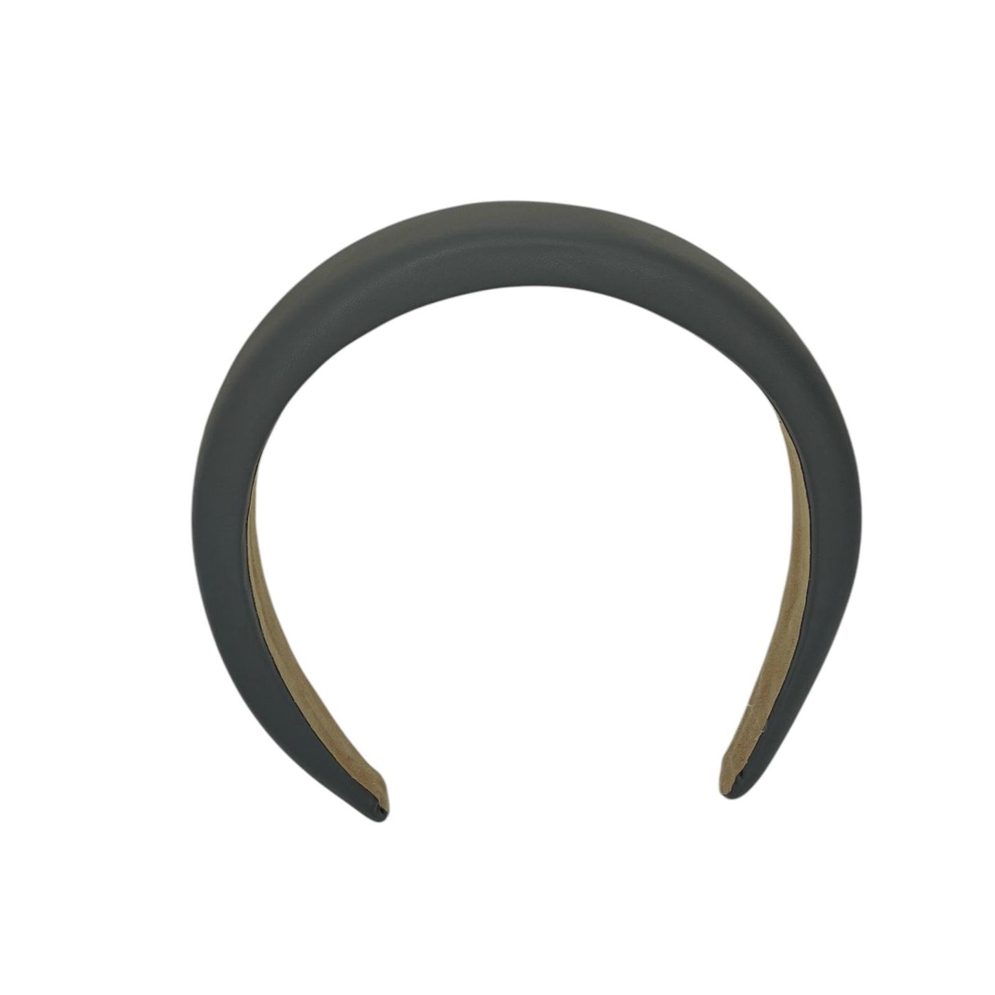 Bandeau - simili cuir - gris