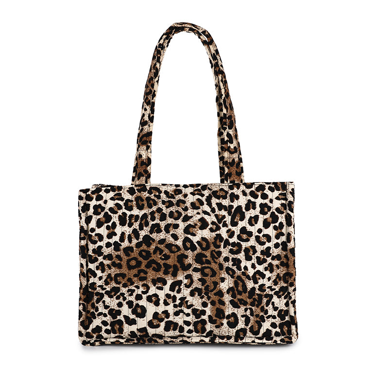 Beach bag - double handle - beach shopper - beach bag - beige