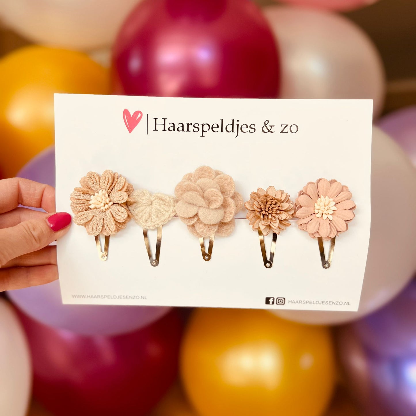 Assortiment d'essai - mélange de différentes épingles - fleurs - épingles de 5 cm - violettes
