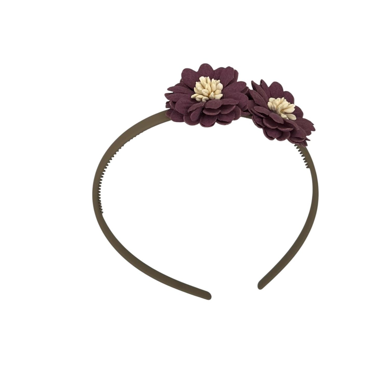 Diadème fleur - floraison - fleurs - diadème noir - jaune