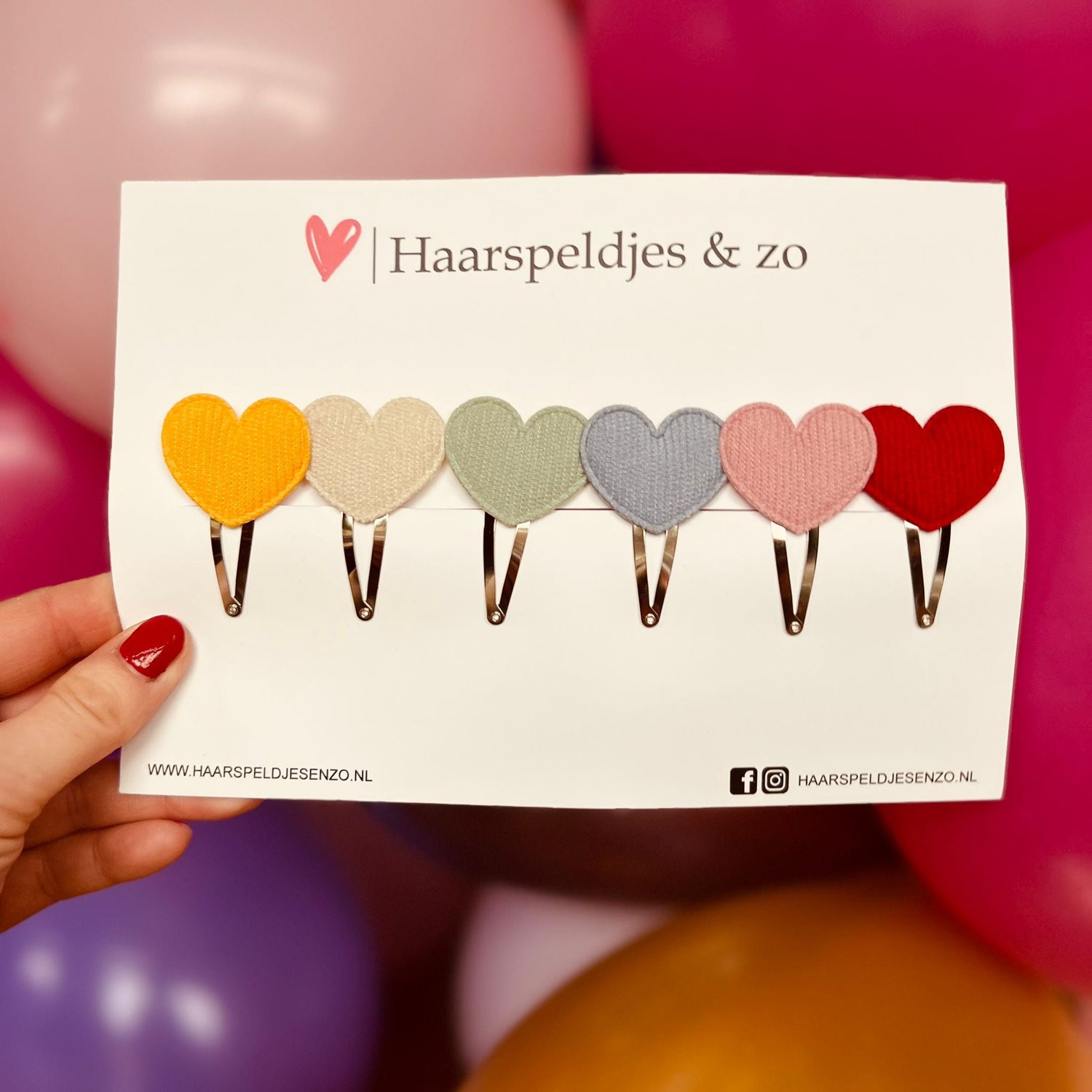 Haarspeldje Fluffy, Teddy, Rib, Velvet, Wol