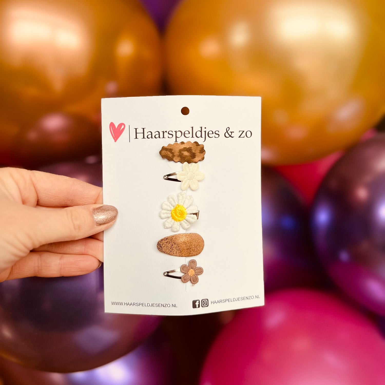 Mini haarspeldjes (2 cm)