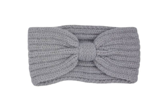 Hoofdband winter - dames - vrouwen - grijs