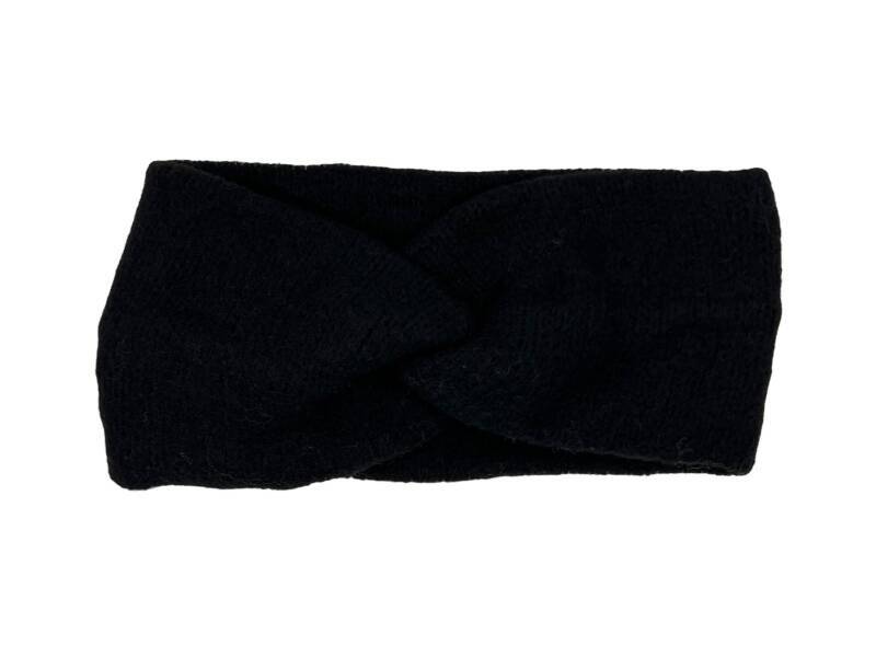 Hoofdband winter - dames - vrouwen - kinderen - zwart