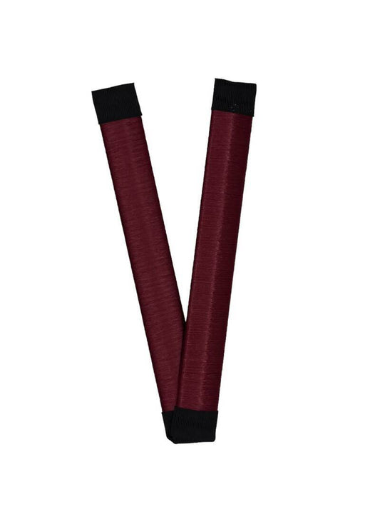 Chignon roulé - chignon décoiffé - tous types de cheveux - look festival - accessoire cheveux - cheveux roux