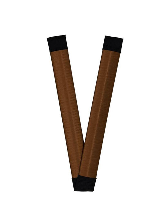 Chignon roulé - chignon décoiffé - tous types de cheveux - look festival - accessoire cheveux - cheveux châtain clair