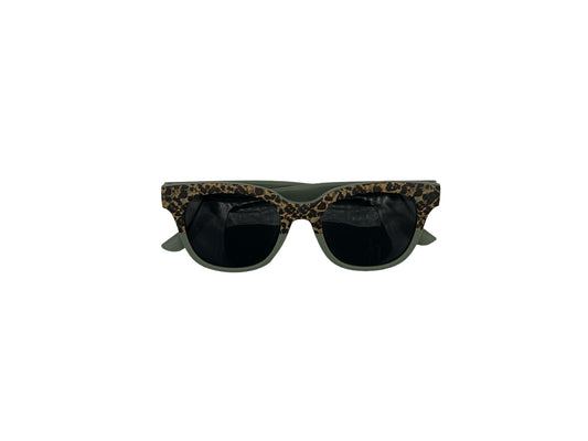 Children's sunglasses for boys/girls - children's fashion - fashion - sunglasses - green - panther