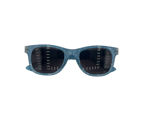 Children's sunglasses for boys/girls - children's fashion - fashion - sunglasses - blue - glitter