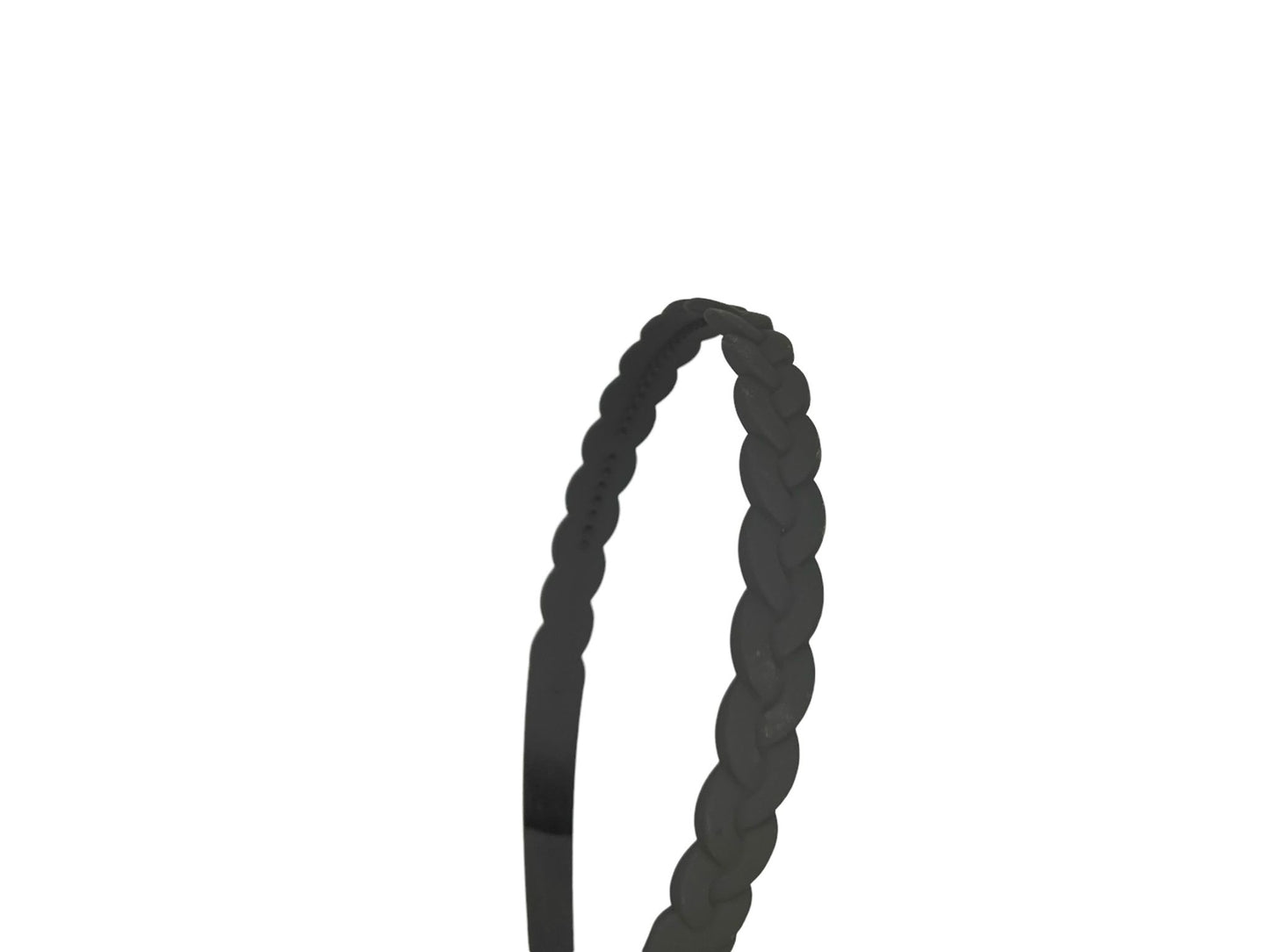 Diadeem - basic - haarband - vlecht - tandjes - lichtblauw