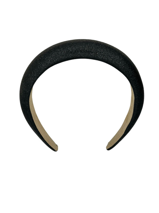 Diadème - bandeau - à la mode - accessoire pour cheveux - enfants - adultes - Noël - fêtes - paillettes - brillant - noir