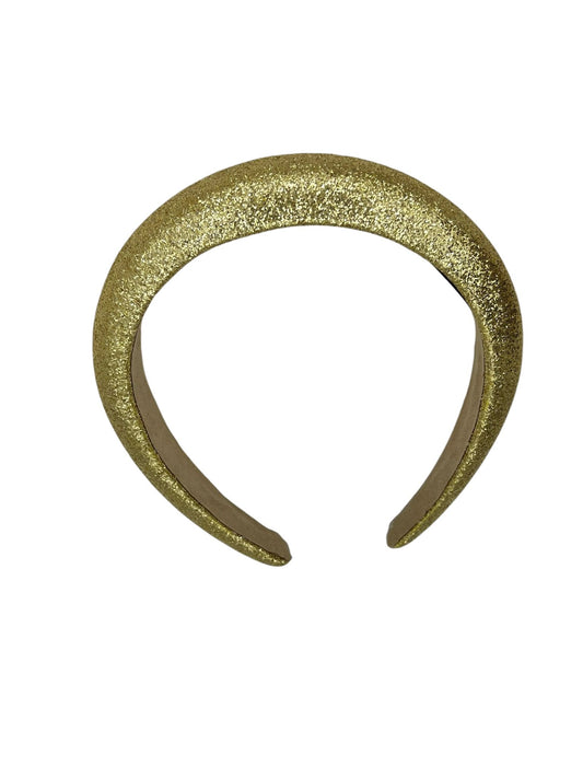 Diadème - bandeau - à la mode - accessoire pour cheveux - enfants - adultes - Noël - fêtes - paillettes - brillant - or