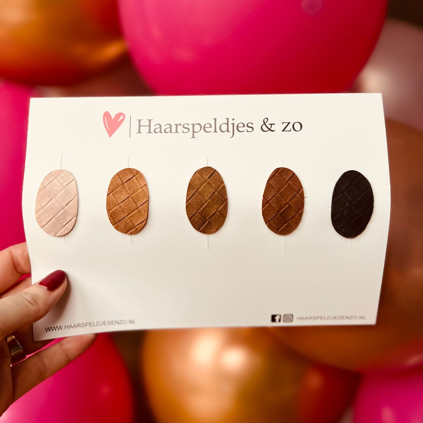 Haarspeldje antislip - baby's - kinderen - meisjes - setje 23 - mix - imitatieleer