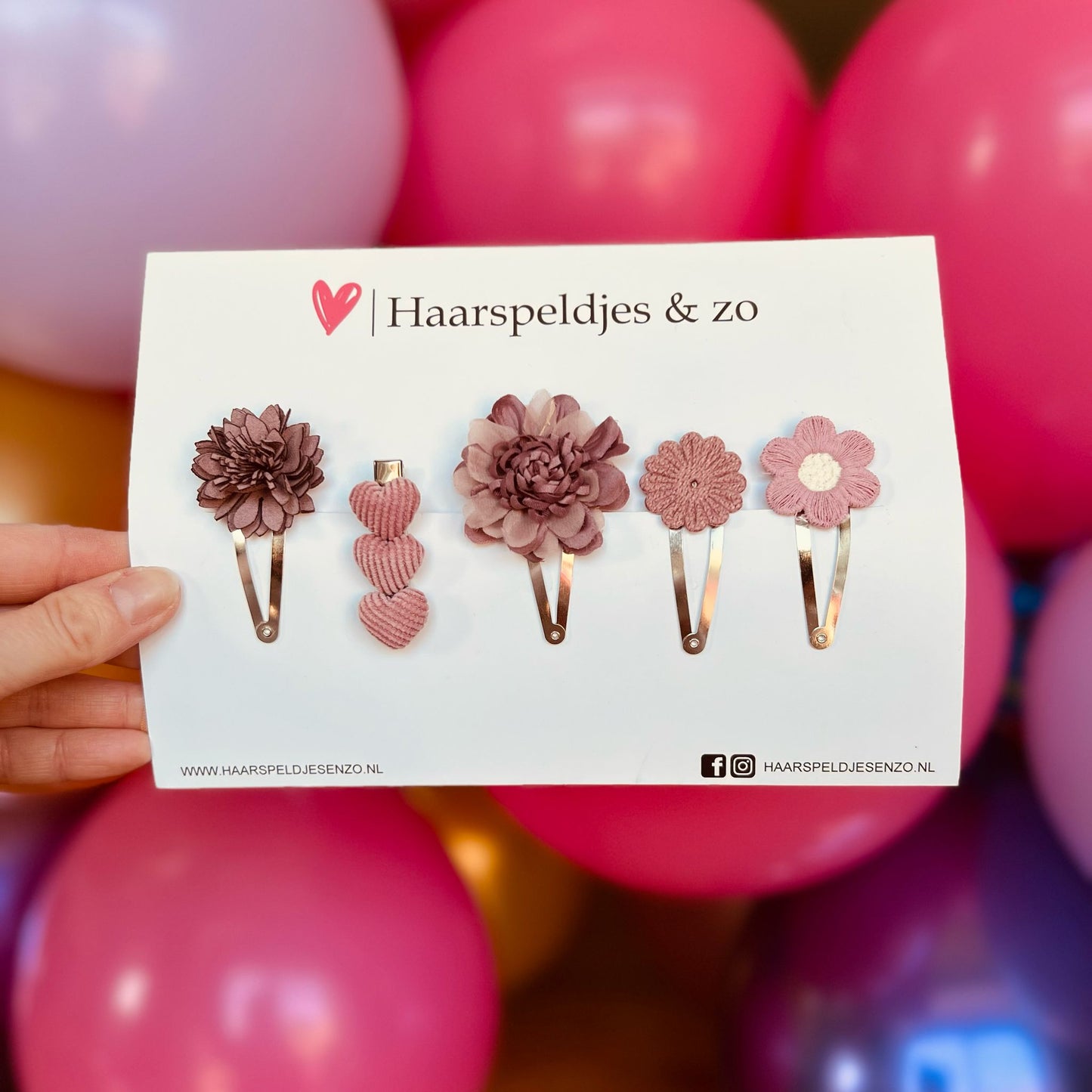 Assortiment d'essai - mélange de différentes épingles - fleurs - épingles de 5 cm - violettes