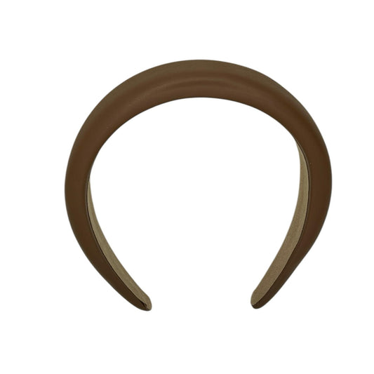 Bandeau - simili cuir - marron