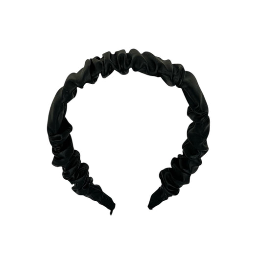 Bandeau - simili cuir - noir