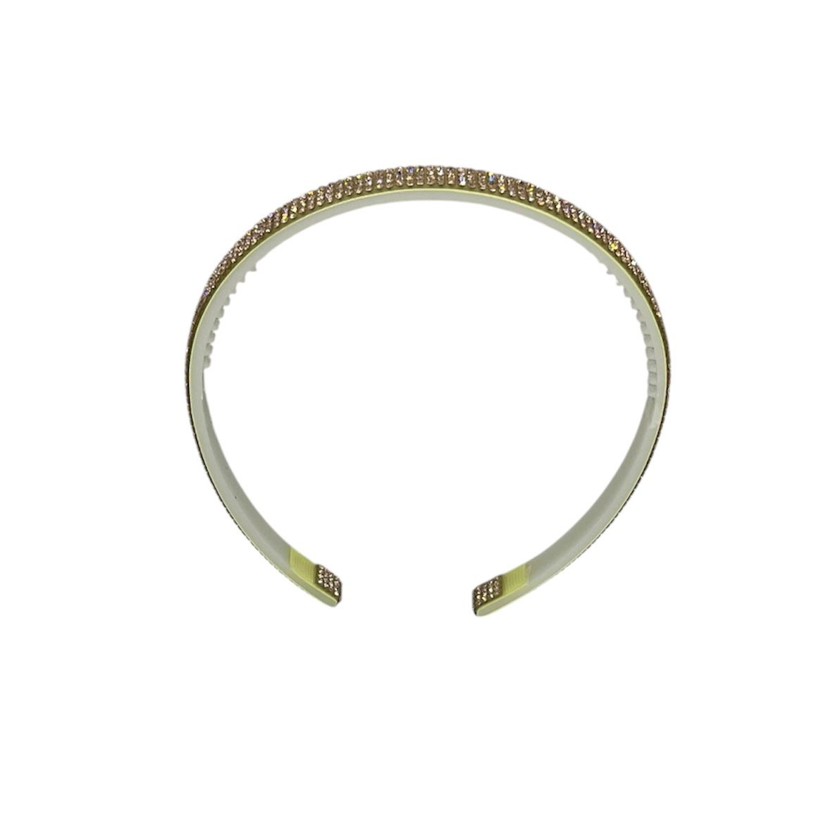 Diadeem - haarband - fashionable - haaraccessoire - kinderen - volwassenen - kerst - feestdagen - strass steentjes - glimmend - goud