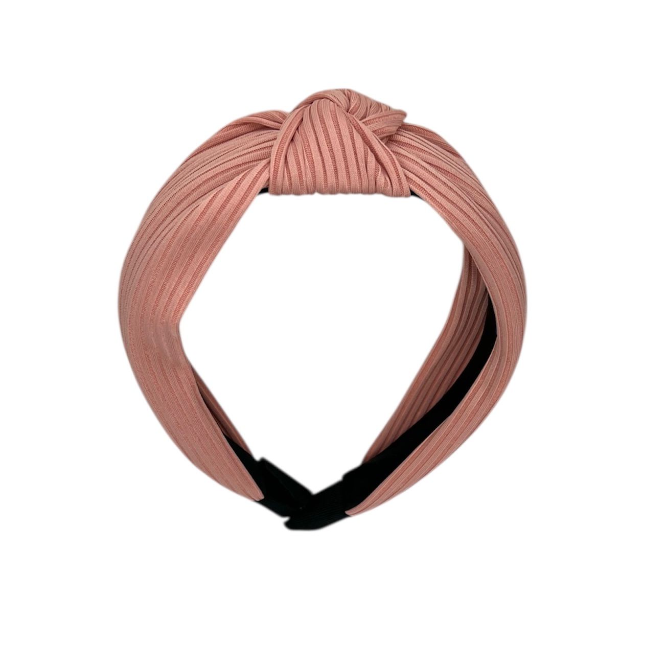 Tiare - bandeau en tissu - rose avec nœud