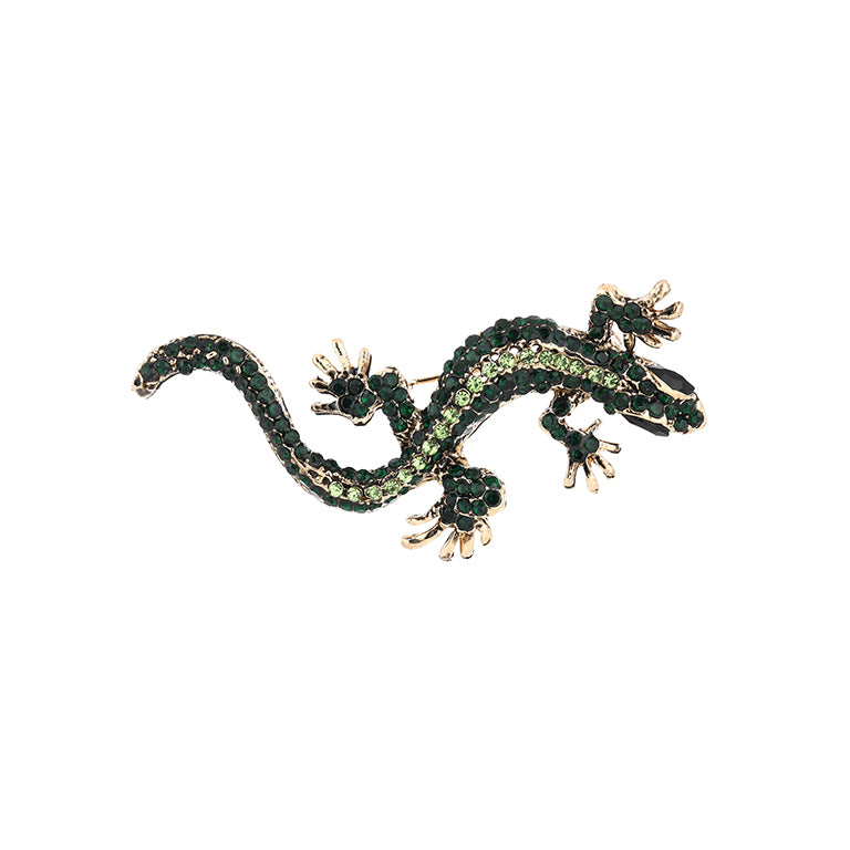 Broche - épingle pour manteau, écharpe ou vêtements - épingle - mode - femmes - filles - scarabée - rose/vert