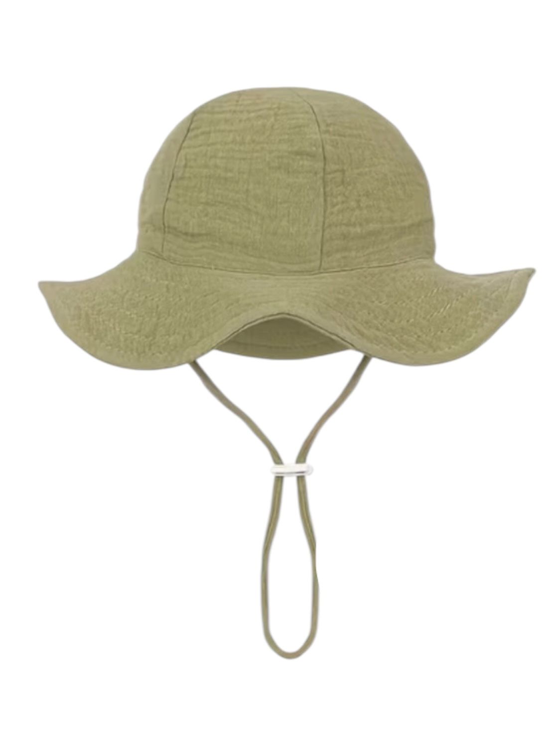 Chapeau d'été pour bébés et jeunes enfants (filles et garçons) - chapeau de soleil - été - tissu hydrophile - coton - bleu ciel