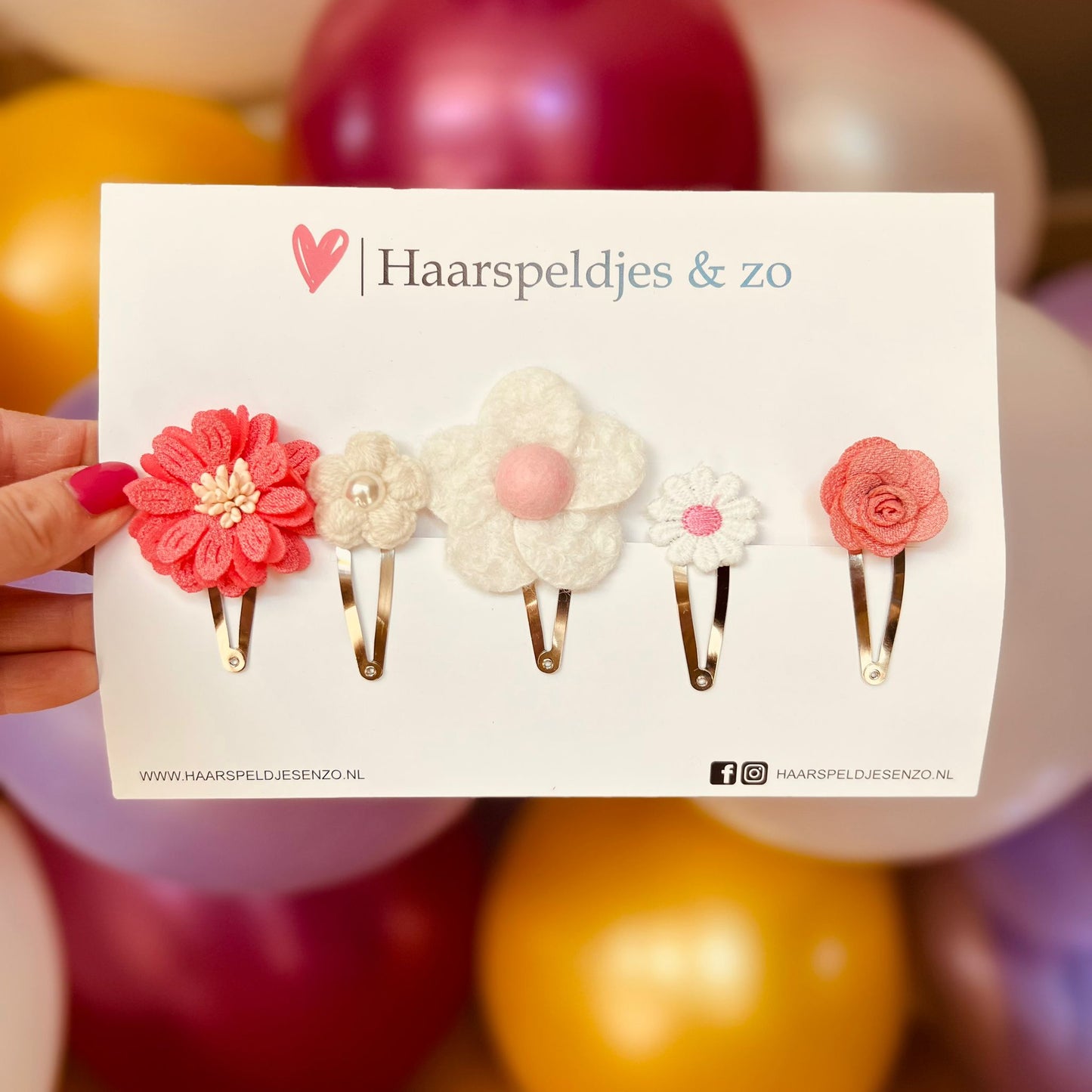 Assortiment d'essai - mélange de différentes épingles - fleurs - épingles de 5 cm - violettes