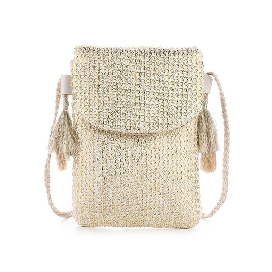 Beach bag - double handle - beach shopper - beach bag - beige